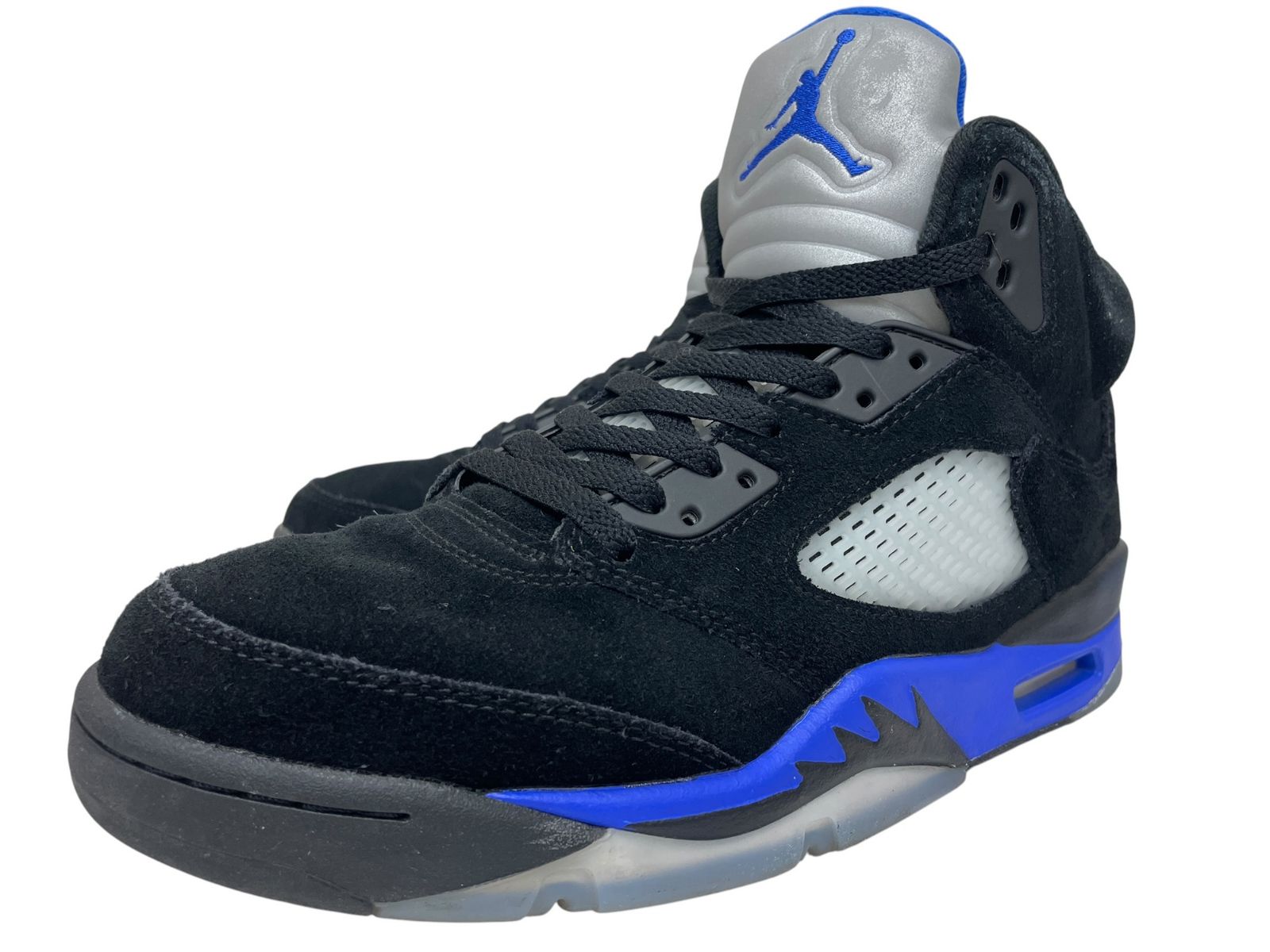 NIKE (ナイキ) AIR JORDAN 5 RETRO エアジョーダン レトロ ハイカットスニーカー CT4838-004 28cm US10 ブラック×ブルー メンズ/049