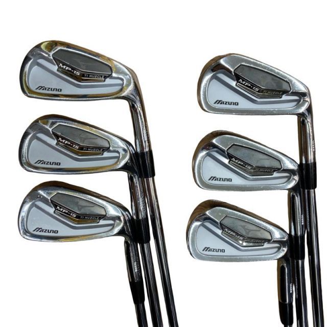 【中古】 ミズノ MP-15 6S アイアンセット IR Dynamic Gold (フレックスS) メンズ 男性用 右利き 右用 Cランク ゴルフクラブ