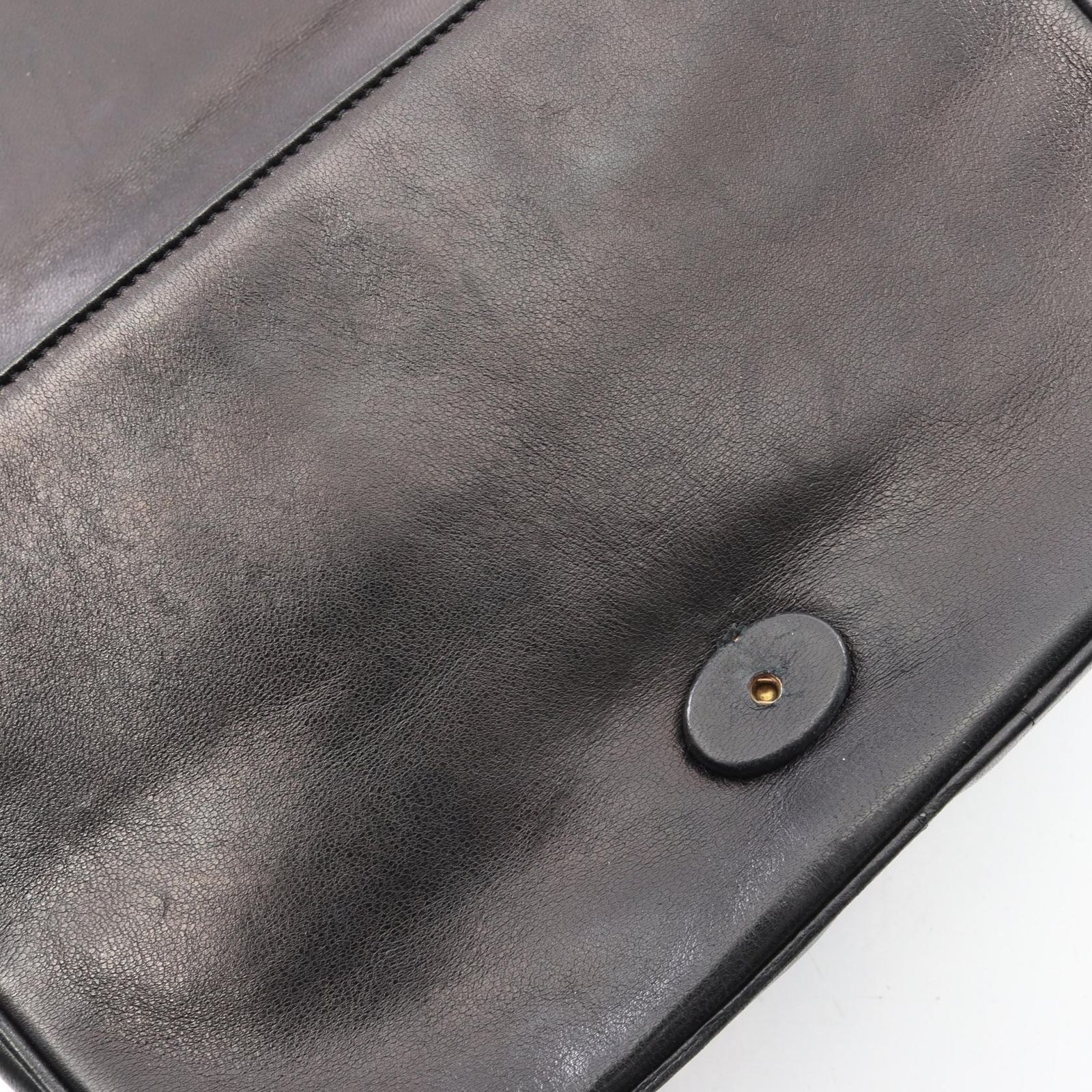 シャネル CHANEL ココマーク ショルダーバッグ バッグ ラムスキン（羊革） レディース ブラック系 【中古】 CHANEL - シャネル CHANEL ココマーク ショルダーバッグ バッグ