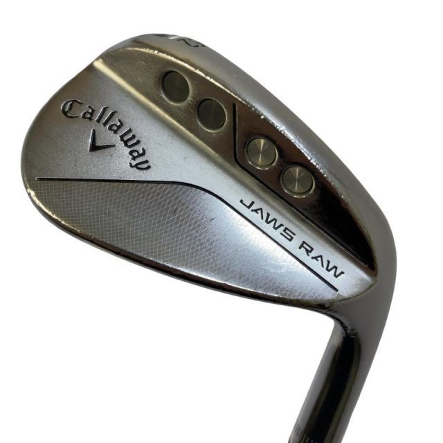 【中古】 キャロウェイ JAWS RAW クロムメッキ 52°/12°W ウェッジ WG Dynamic Gold (フレックスS) メンズ 男性用 右利き 右用 Cランク ゴルフクラブ