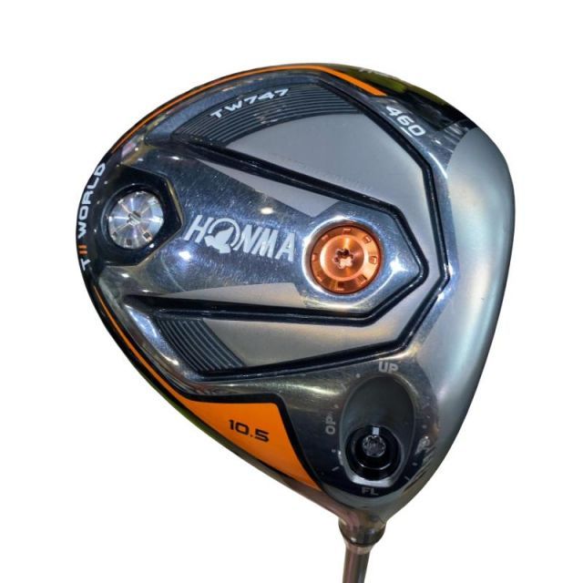 【中古】 本間ゴルフ TOUR WORLD TW747 460 10.5° ドライバー DR VIZARD for 747 50(ドライバー) (フレックスS) メンズ 男性用 右利き 右用 Cランク ゴルフクラブ