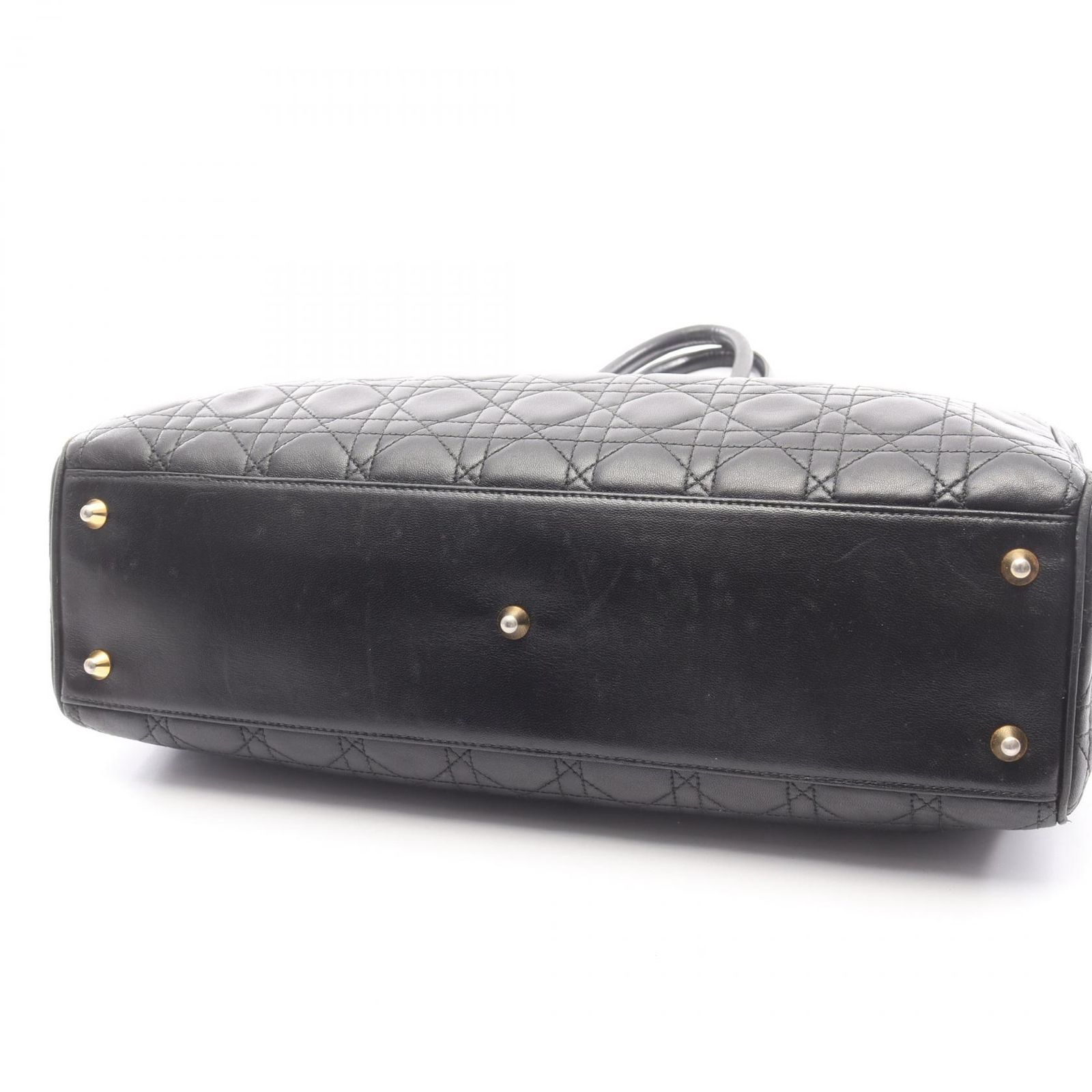 ディオール Dior ショルダーバッグ レディディオール カナージュ 