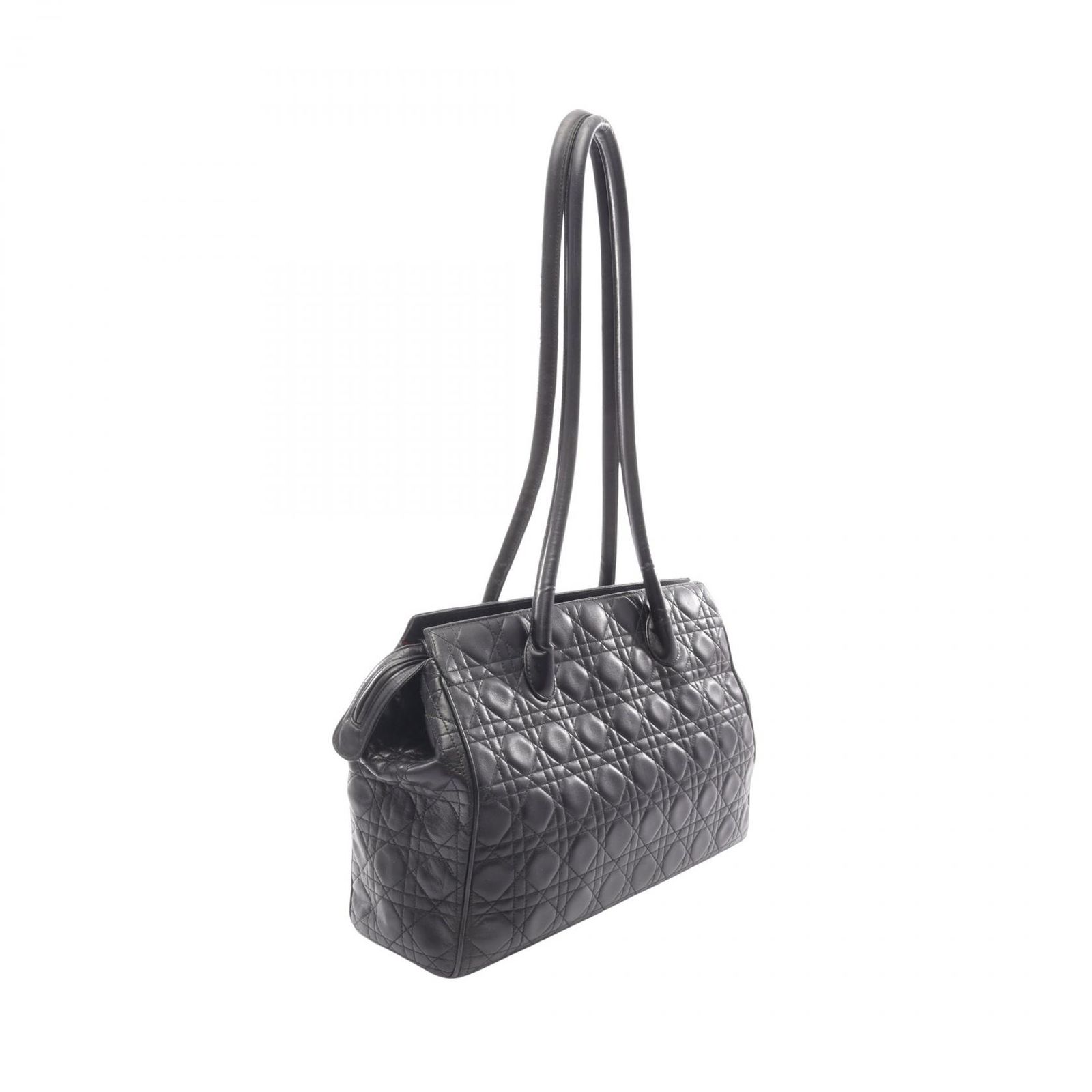 ディオール Dior ショルダーバッグ レディディオール カナージュ 