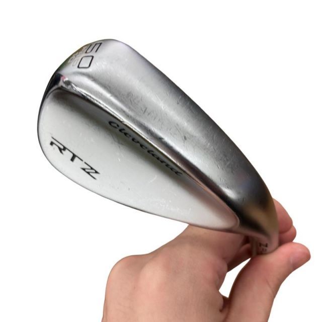 【中古】 クリーブランド Cleveland RTZ ツアーサテン 50°/10° MID ウェッジ WG Dynamic Gold (フレックスS) メンズ 男性用 右利き 右用 Cランク ゴルフクラブ