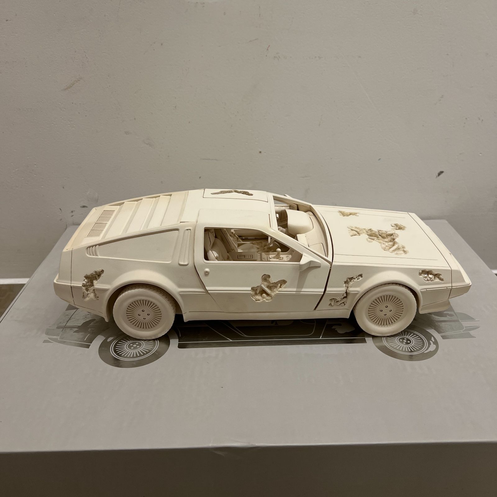Daniel Arsham ERODED DELOREAN Figure (Edition of 500)