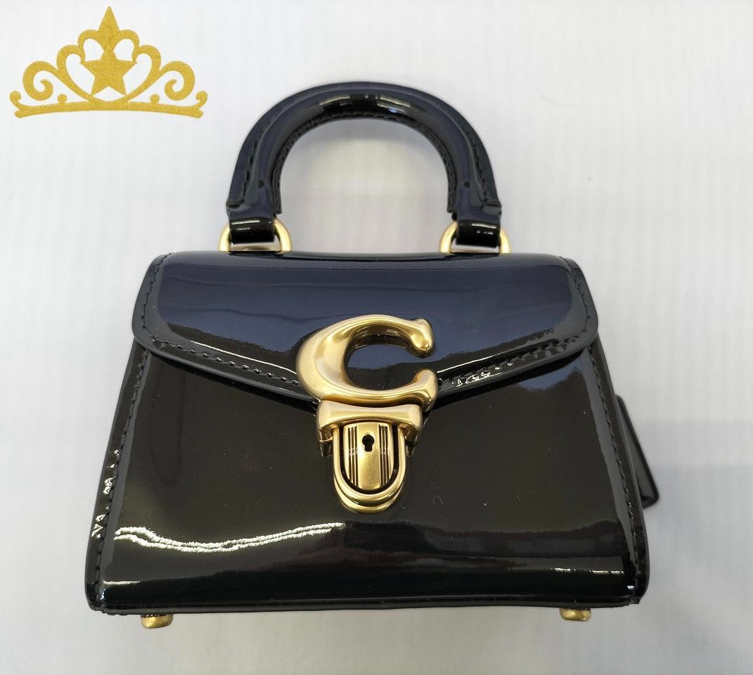 COACH サミー トップ ハンドル12 サミー パテントレザー トップハンドル レディース コーチ