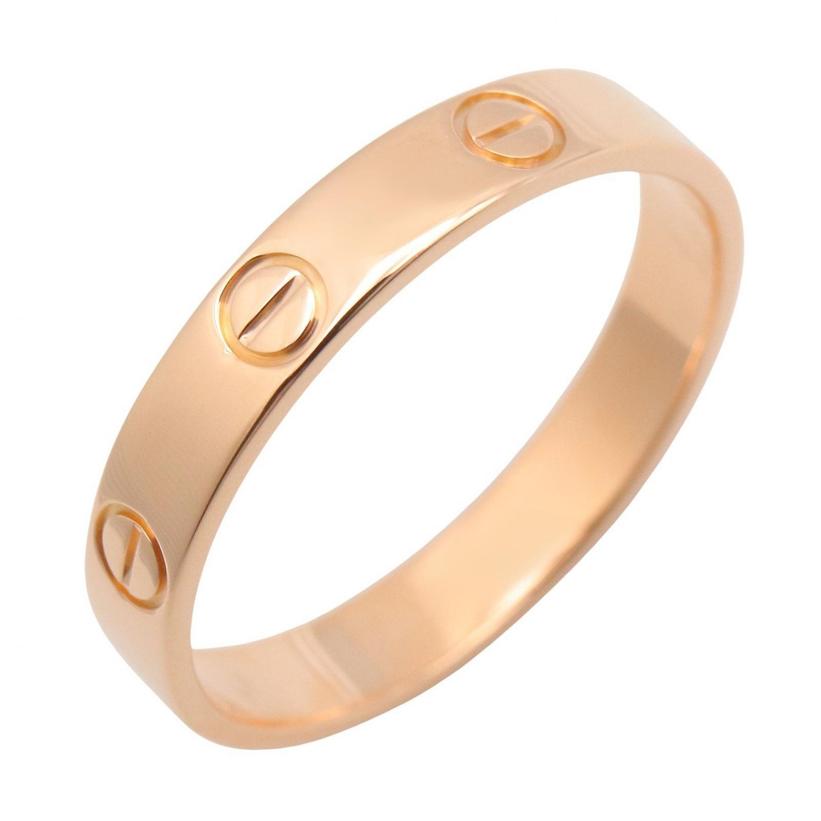 カルティエ CARTIER リング・指輪 ミニラブ リング B4085200 K18PG（ピンクゴールド） ミニラブ リング ユニセックス Used A