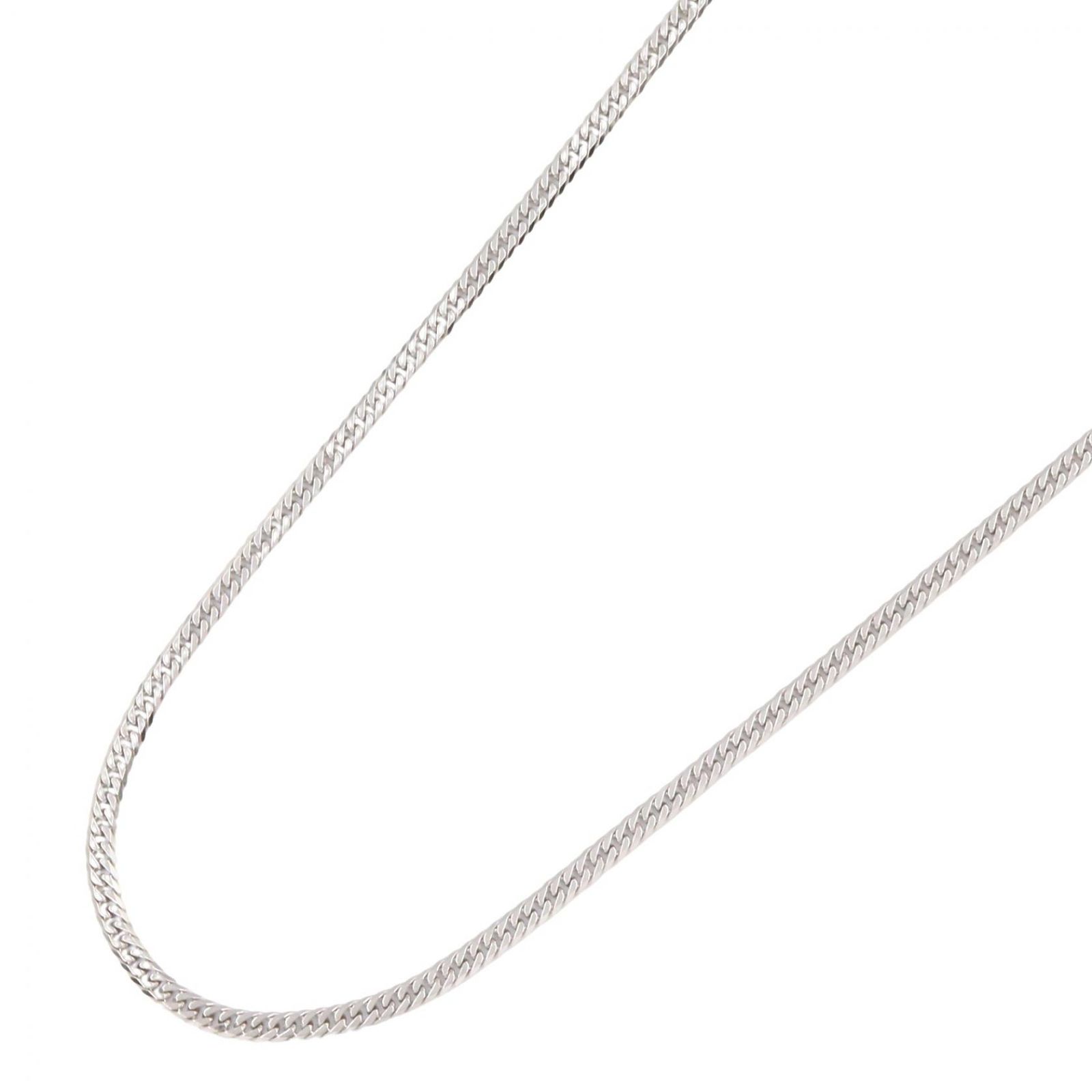 ジュエリー JEWELRY ネックレス 6メンW キヘイ ネックレス 6ﾒﾝW 10.15g 首回50cm Pt850プラチナ キヘイ ネックレス ユニセックス Used B
