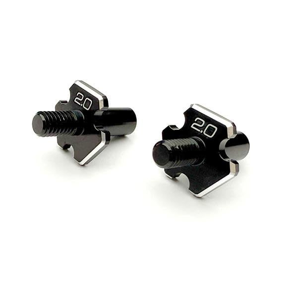 레브 D 알루미늄 프론트 액슬 (2.0mm 타입/2개) D1-010FA2 RC 자동차 부품