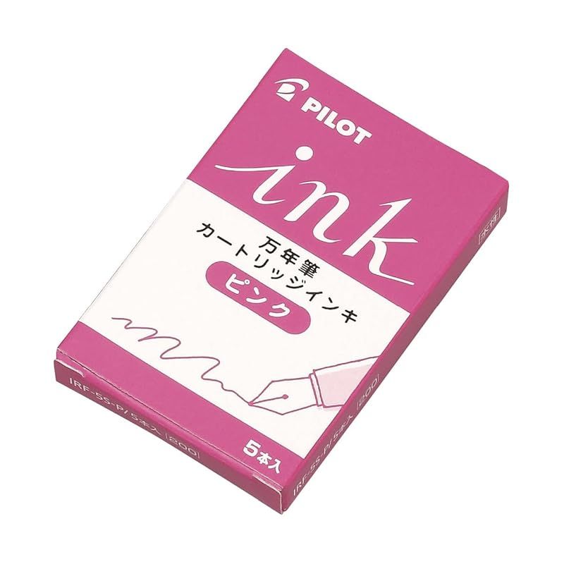 【新品】 パイロット 万年筆カートリッジ ink ピンク 5本入×10個 IRF50S10P 1