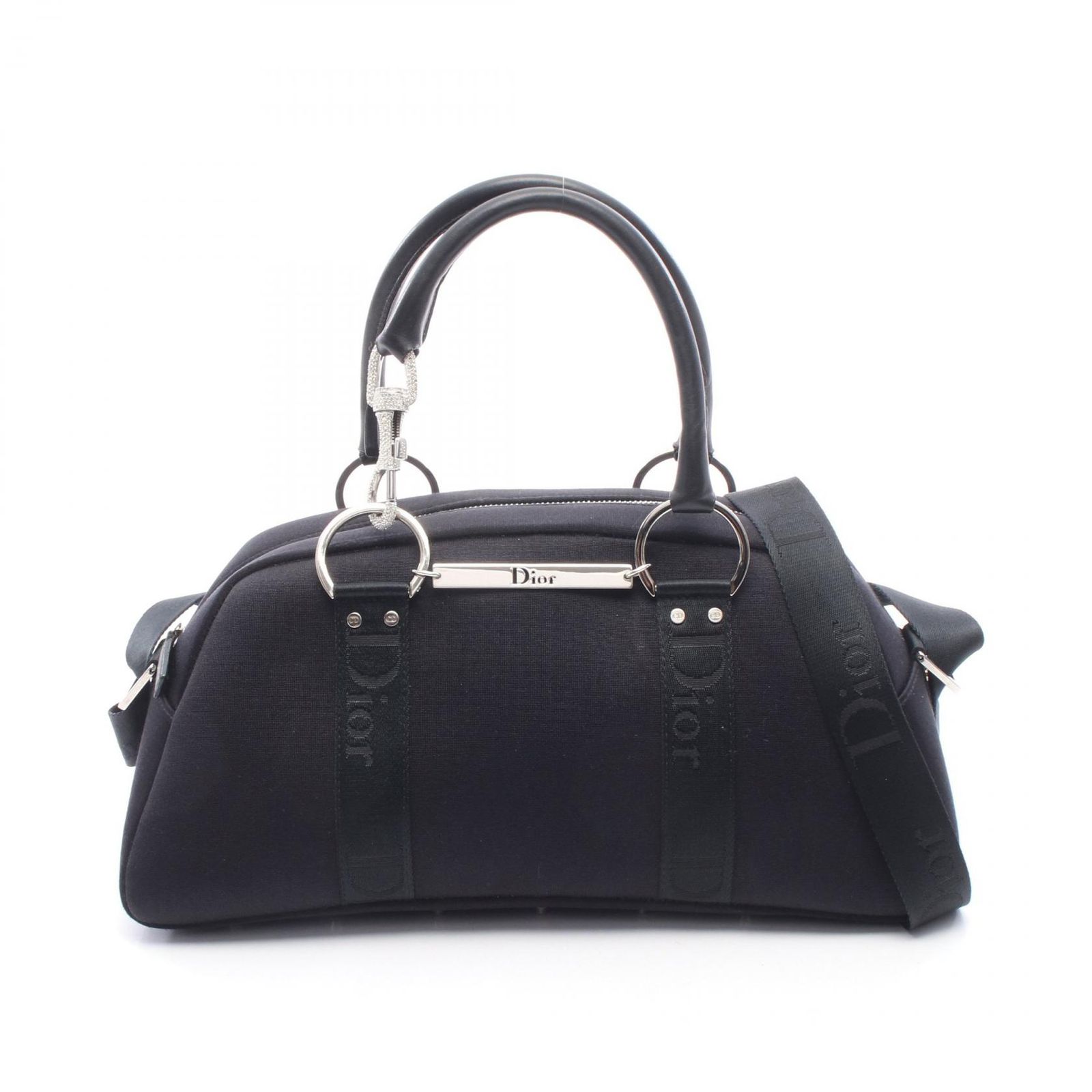 ディオール Dior ハンドバッグ ハードコア 2WAY ブラック キャンバス