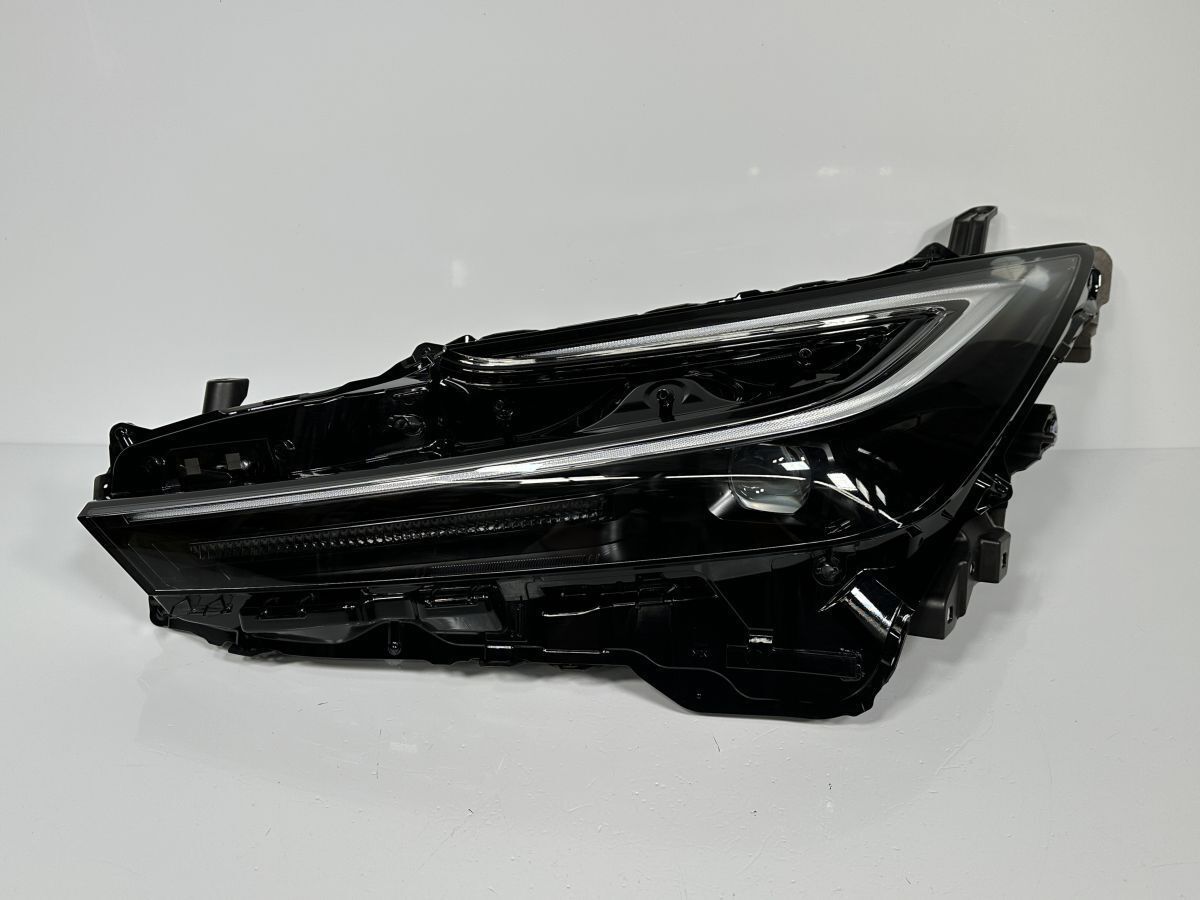極美品/破損キズなし/低走行 プリウス prius ZVW60 MXWH60 純正/genuine 左ヘッドライト Assy headlight LED 81106-47A90 47-123 X 管33733