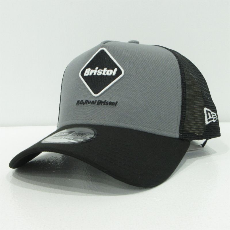 【三重本店】 中古 FCRB | エフシーアールビー キャップ NEWERA EMBLEM 9FORTY A-FRAME MESH CAP FCRB-260103 グレー 【118】