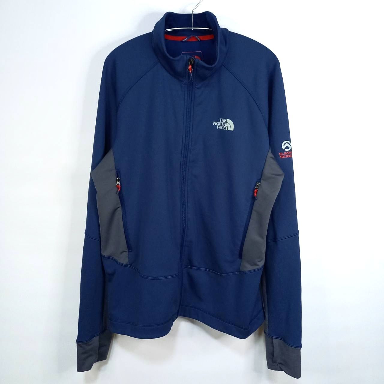 ノースフェイス　ジップ　ジャケット　ジャージ　SUMMIT　サミット　ブルー　L