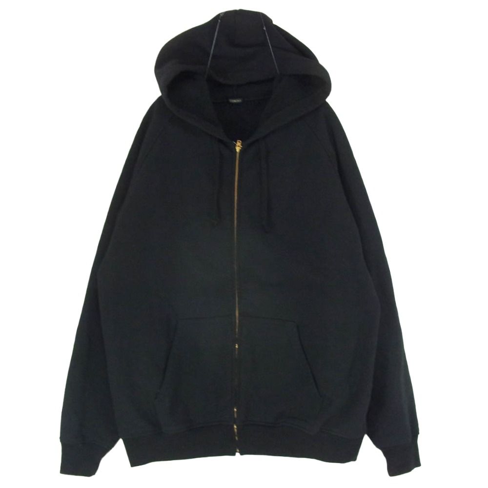 COMOLI コモリ 25AW C03-05001 コットン裏毛 ジップ フーディ パーカー ブラック系 4【中古】 26,878円