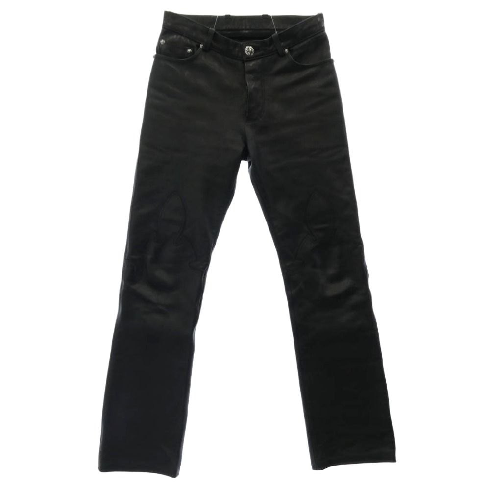 CHROME HEARTS クロムハーツ（原本無） Flare Knee Cross Ball Button