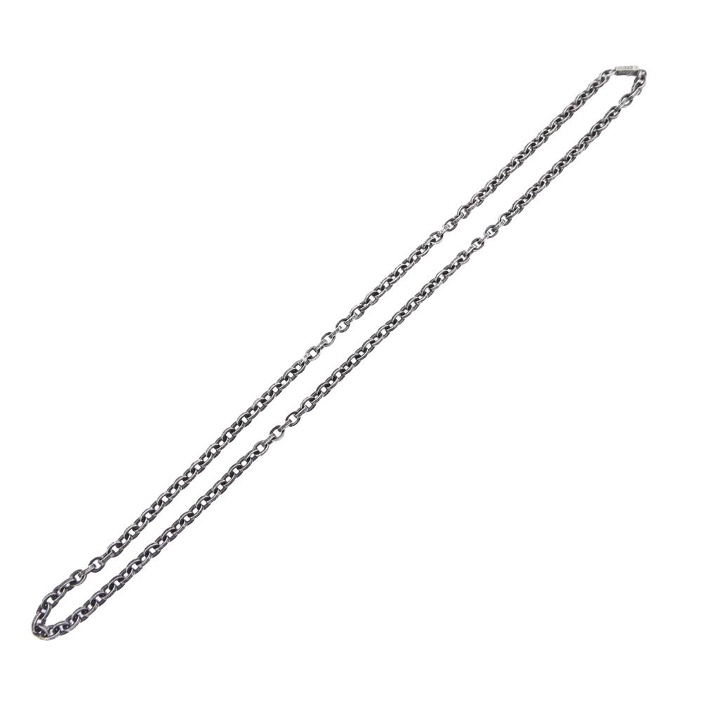 CHROME HEARTS クロムハーツ（原本無） PAPER CHAIN 24 ペーパーチェーン ネックレス 24inch 24インチ シルバー系【美品】【中古】