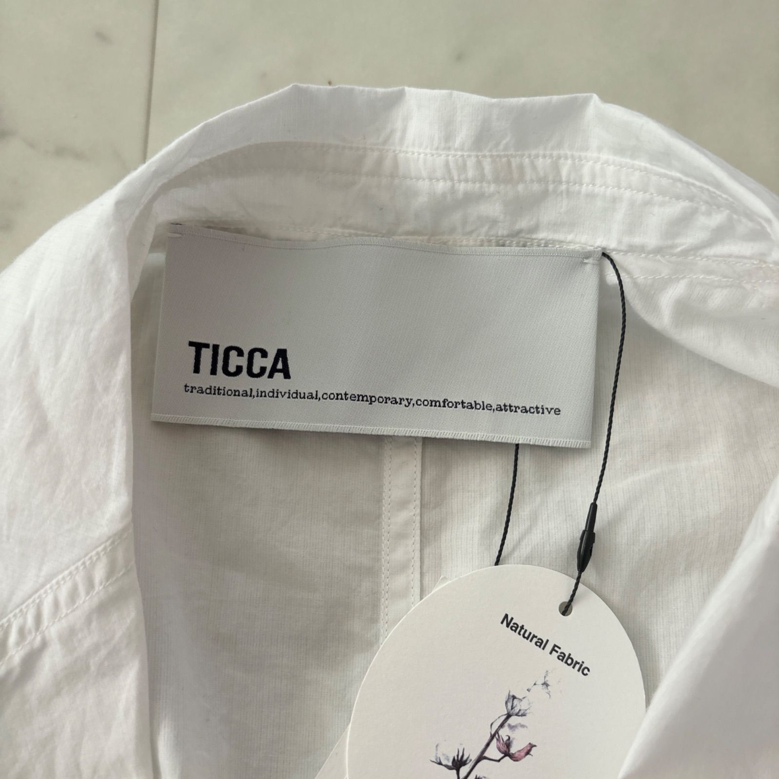 TICCA ホワイト 春用　ジャケット TICCA / シャツジャケット（テーラードジャケット）｜TICCA（ティッカ