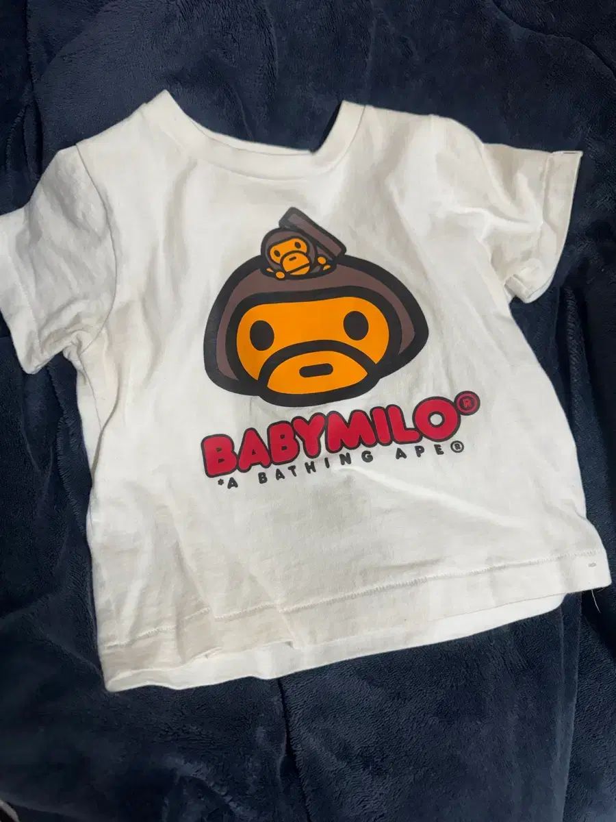 A BATHING APE アベイシングエイプ キッズ 半袖Tシャツ