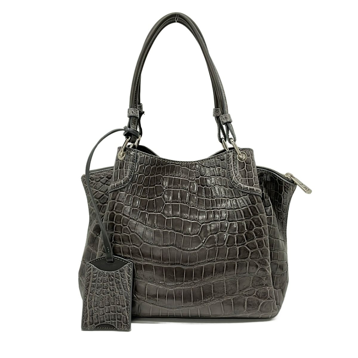 MAURO GOVERNA(マウロゴヴェルナ) ハンドバッグ - BORSA5385 スモークグレー