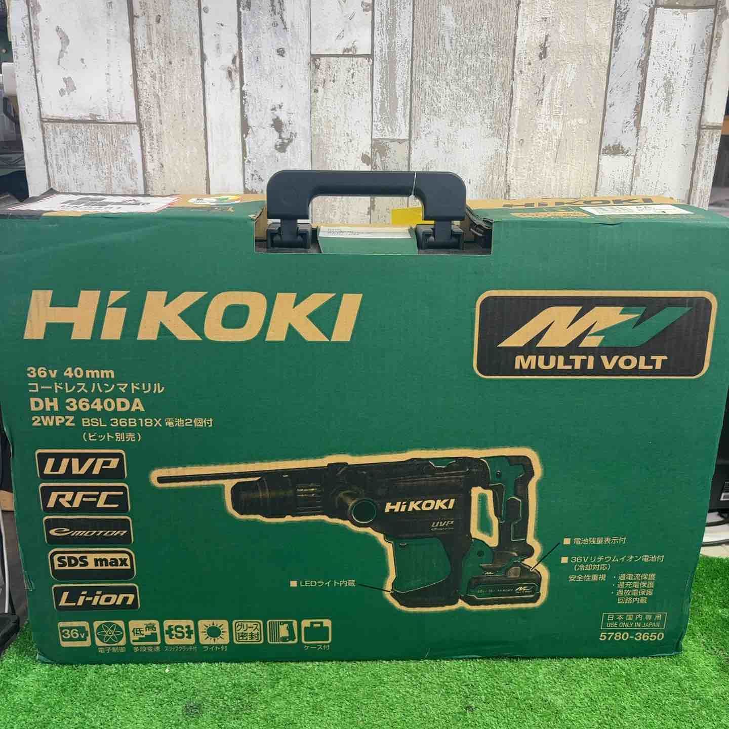 ハイコーキ(HIKOKI ※旧:日立工機) コードレスハンマドリル DH3640DA(2WPZ)【町田店】
