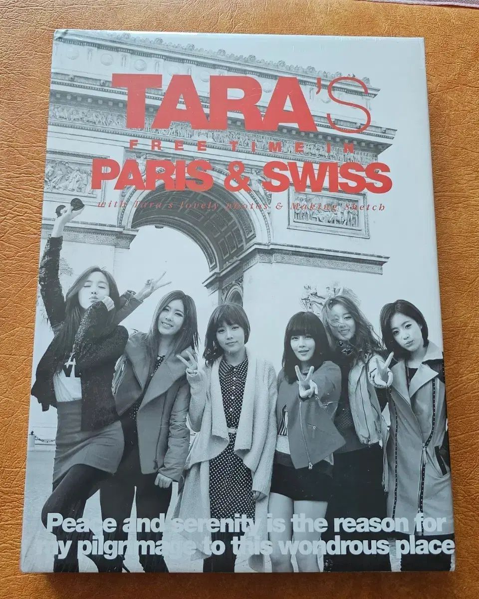 T-ARA（ティアラ） Paris & Swiss フォトブック PHOTOBOOK 2012年初版（未開封）