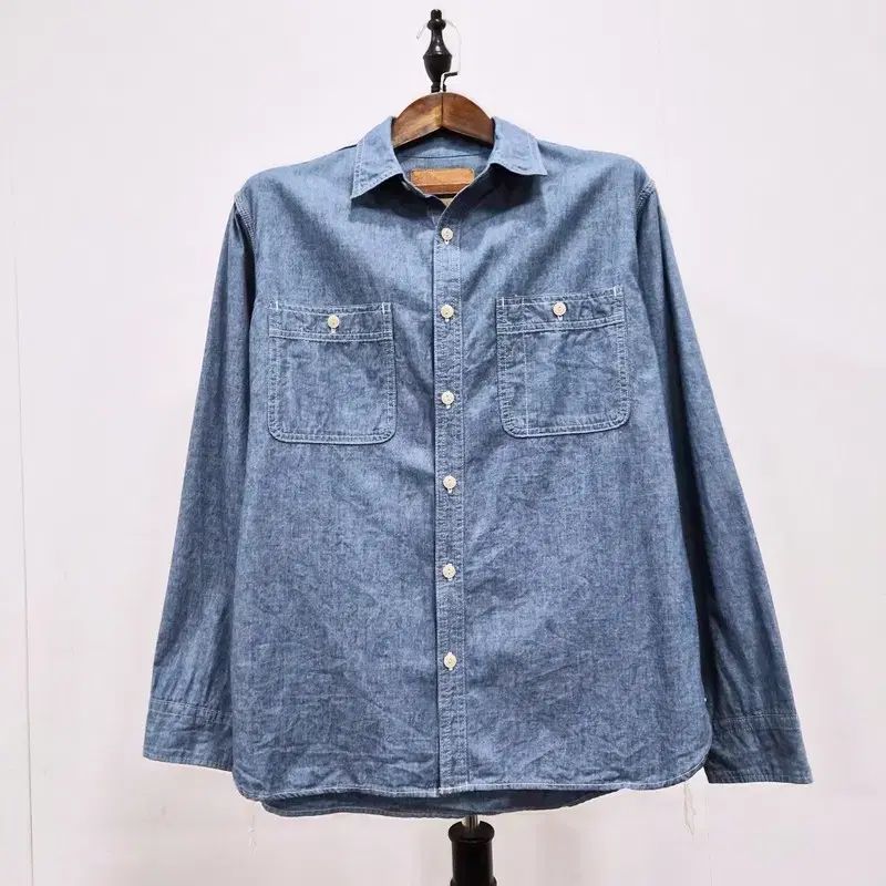 REMI RELIEF レミレリーフ 24年 セルビッジ シャンブレー ウォーク シャツ