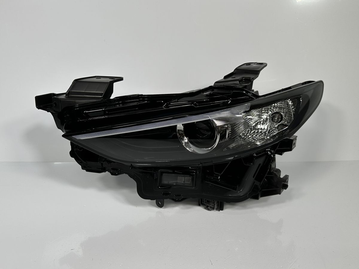 マツダ3 MAZDA3 BP5R 純正 左ヘッドライト Assy LED コンピューター付 ALH無 B1S7-51-040 100-8N02R 62 BHRA-67890 美品(補修済み)/27839