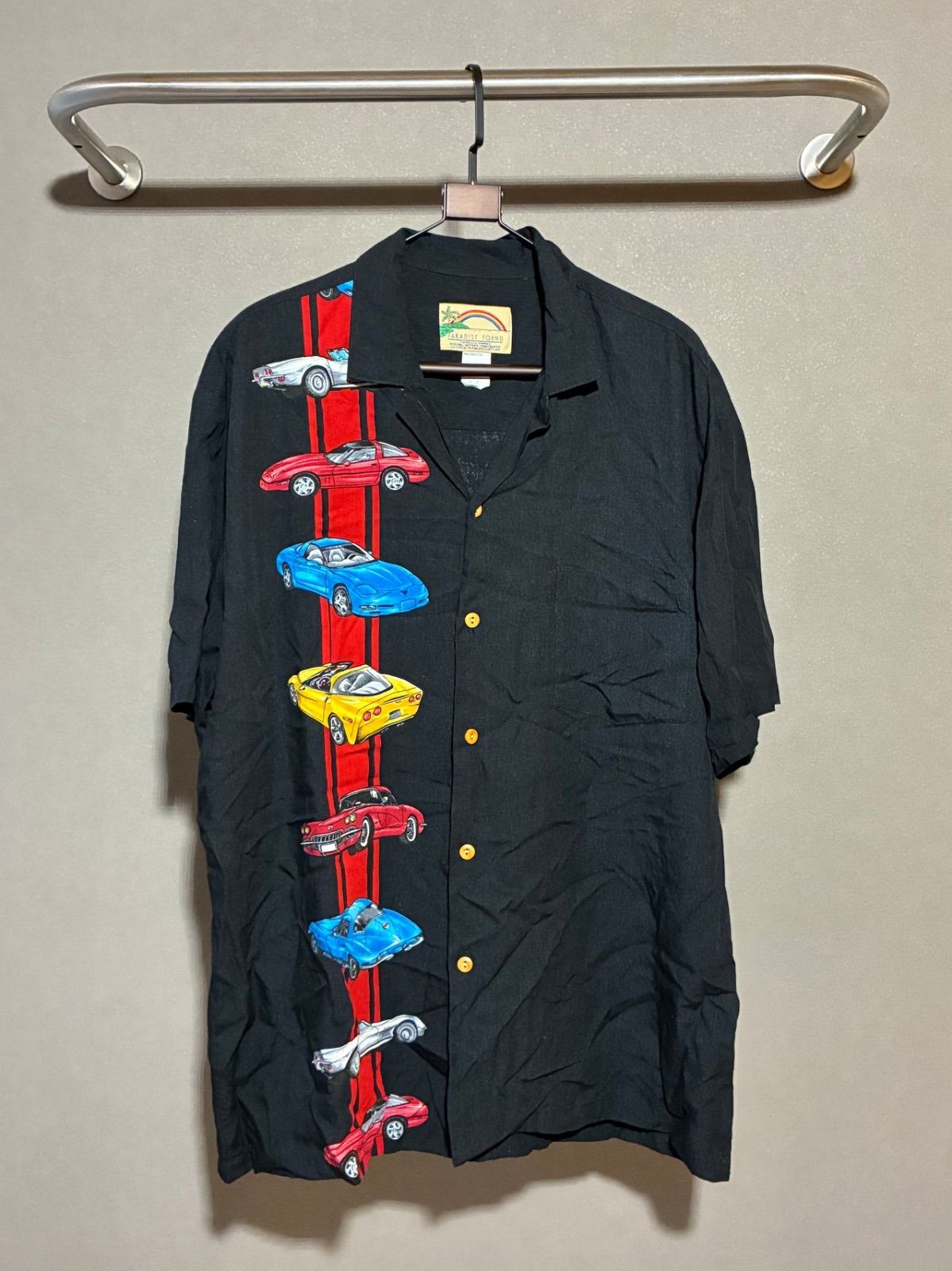 Paradise Found Corvette Panel Shirt made in HAWAI