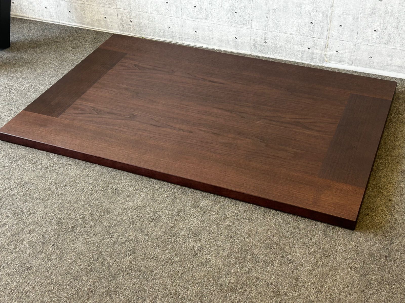 取り替え用　コタツ天板　120×80 国産　ウォールナット突き板