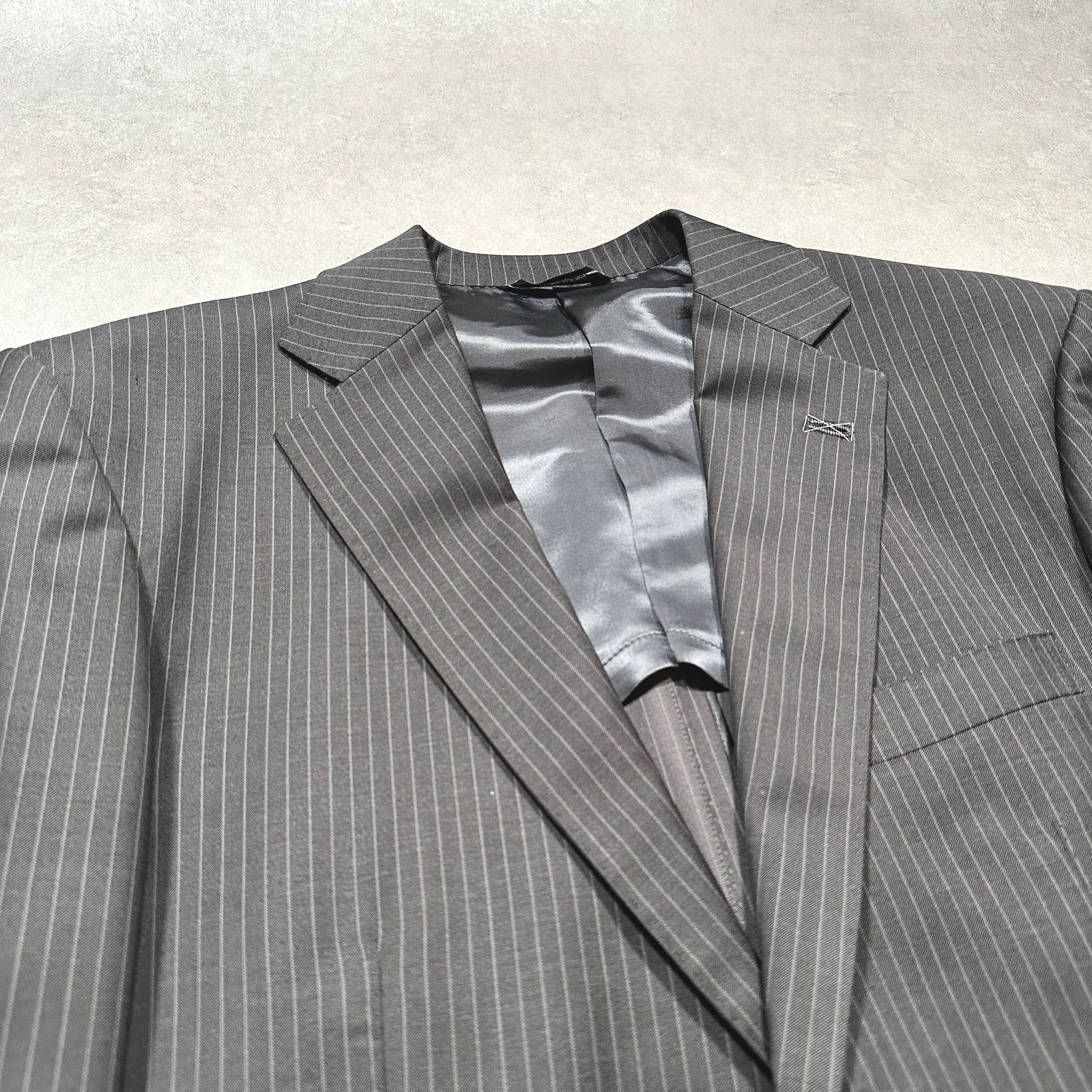 新品タグ付】デビッドヒックスセットアップスーツ生地CERRUTI