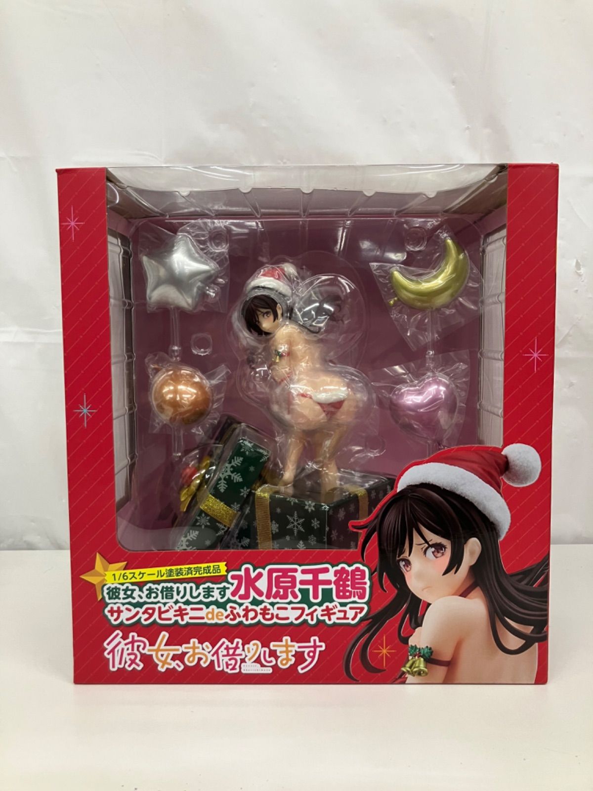 彼女お借りします 水原千鶴サンタビキニdeふわもこフィギュア 6/1スケール塗装済完成品 LF5303 f107