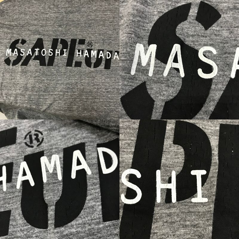 SAPEur × MASATOSHI HAMADA MIS-college サプール 浜田雅功 Tシャツ