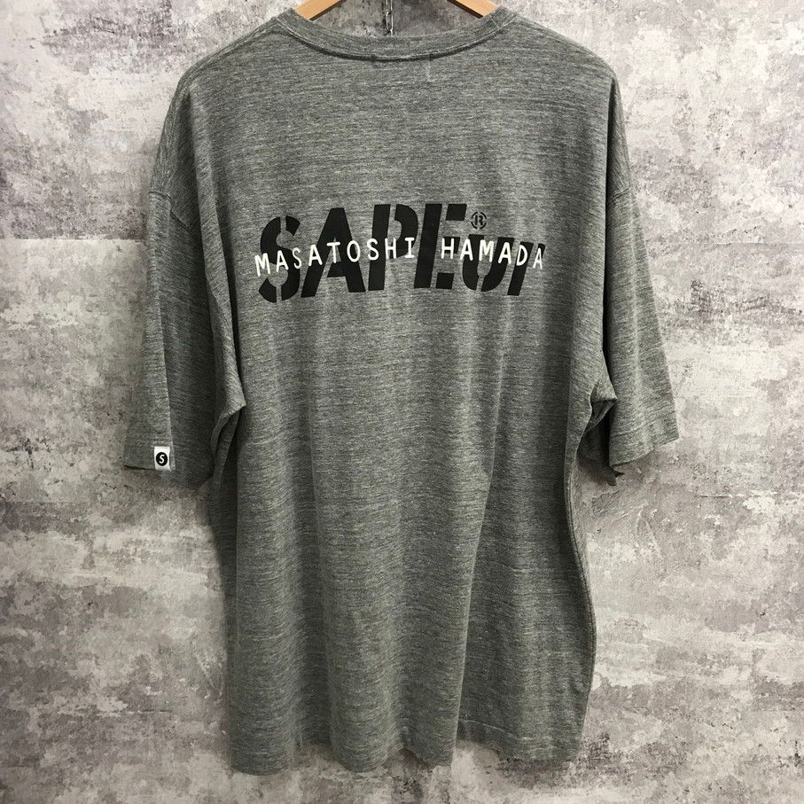 SAPEur × MASATOSHI HAMADA MIS-college サプール 浜田雅功 Tシャツ