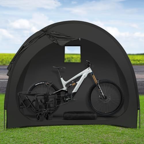 BQKOZFIN 自転車置き場 自転車庫 サイクルテントガレージ 1-2台用 省スペース 撥水 自転車 収納 梅雨対策 組み立てが簡単 屋外 物置き 防塵 (ブラック)★m 30a52090 BQKOZFIN 自転車置き場 自転車庫 サイクルテントガレージ 1-2台用 省スペース 撥水 自転車 収納 梅雨対策 組み立てが簡単 屋外 物置き 防塵 (ブラック)★m 30a52090