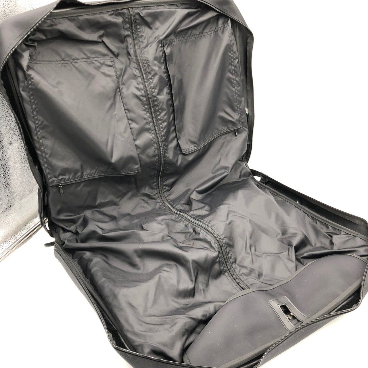JAL TUMI ガーメントバッグ トラベル ナイロン 黒 ブラック 出張 中古