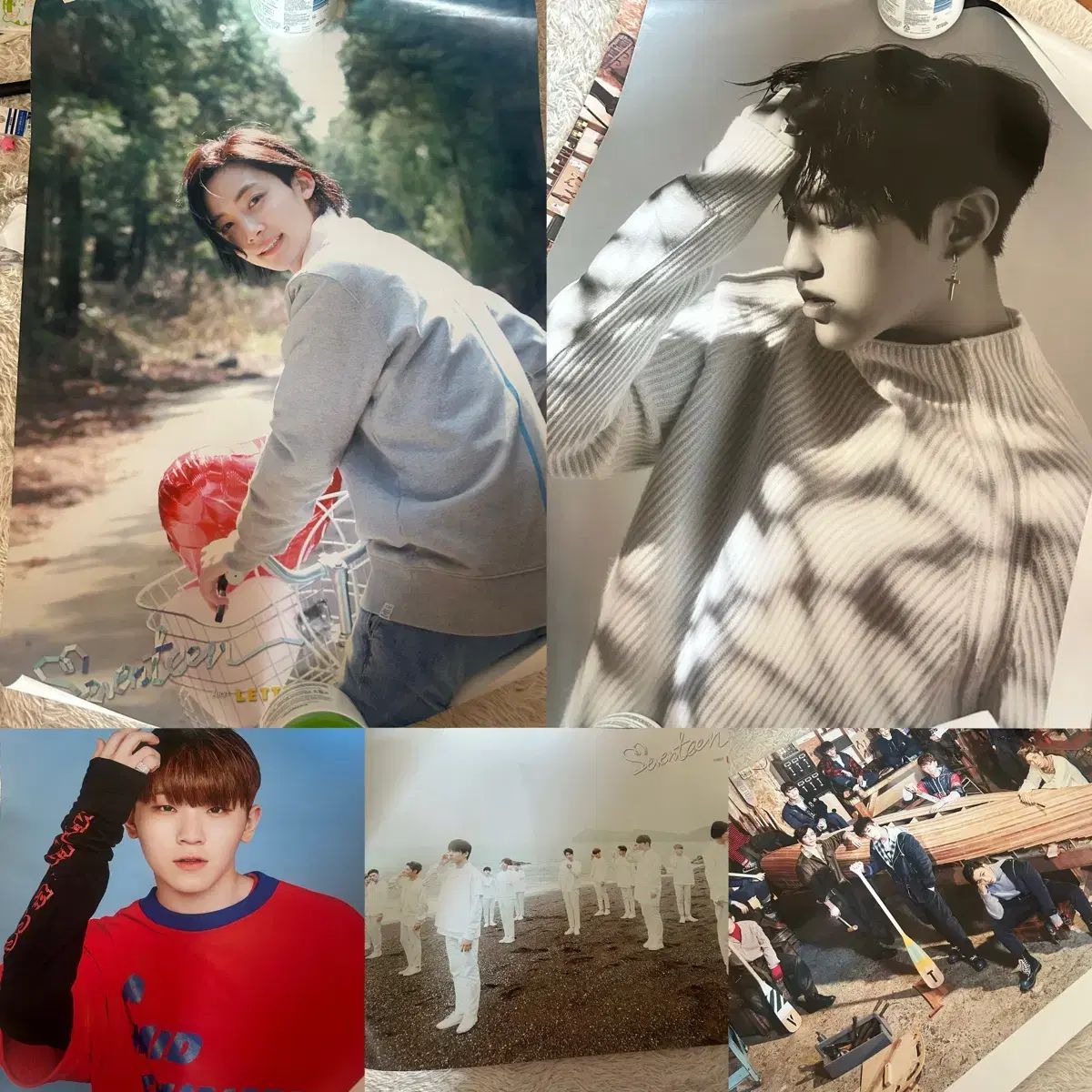 SEVENTEEN セブンティン アッキンダ 붐붐 ポスター 雑誌 マガジン Magazine ブロマイド