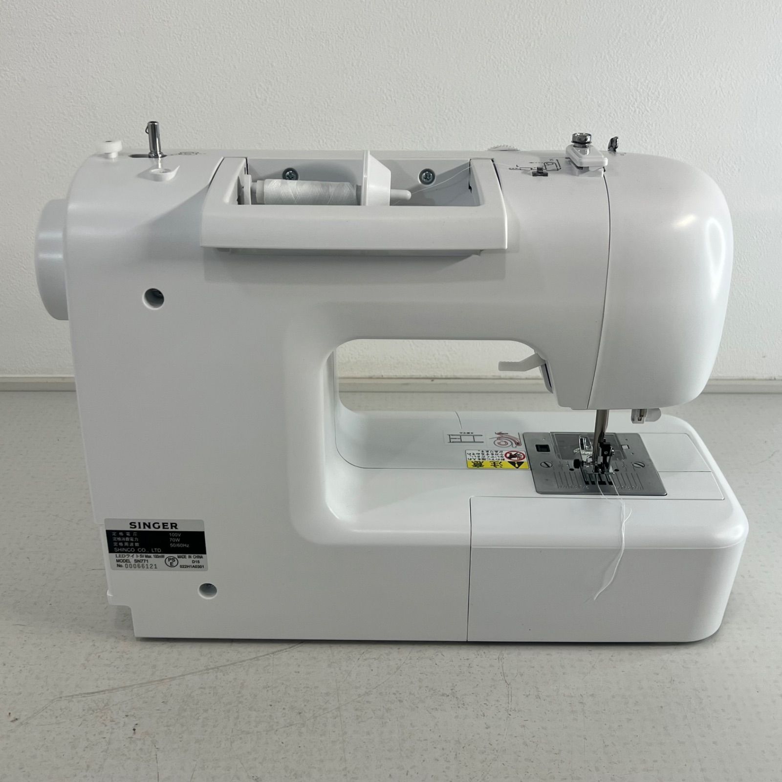 動作確認済】SINGER SN771 コンピュータ ミシン 裁縫 ワイドテーブル