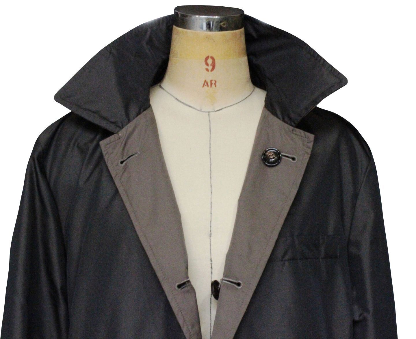 ムーレー ステンカラーリバーシブルコートMURAY-KM#50【美品】 - メルカリ