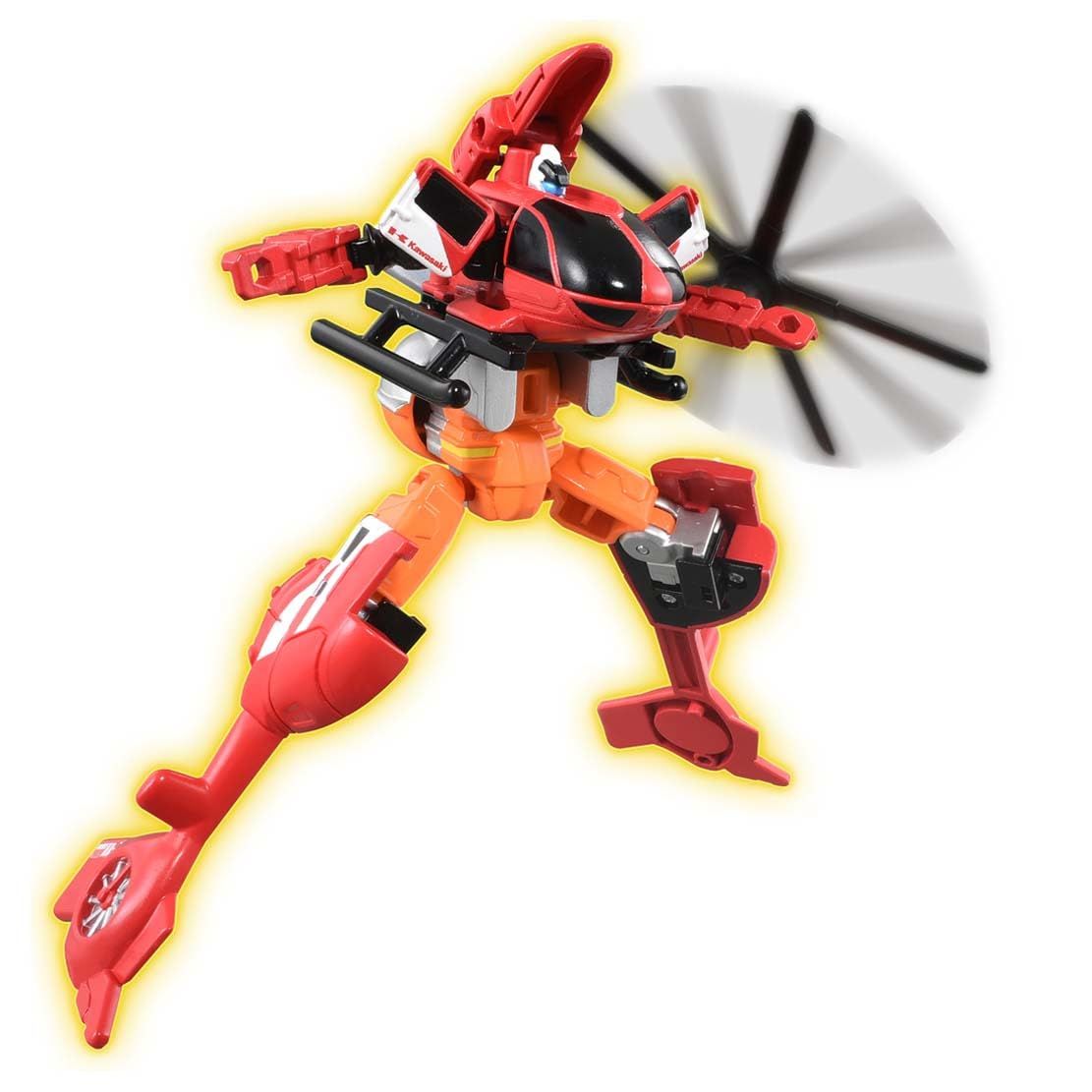 タカラトミー『 トミカ ジョブレイバー JB04 ファイヤブレイバー 川崎重工 BK117 D-3 消防ヘリ 』 ミニカー 車 おもちゃ unisex 3歳以上 玩具安全基準合格 STマーク認証 TOMICA TAKARA TOMY [単品]