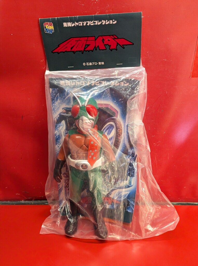 メディコム·トイ 東映レトロコレクション　スカイライダー　後期バージョンソフビ メディコム・トイ 東映レトロソフビコレクション スカイライダー