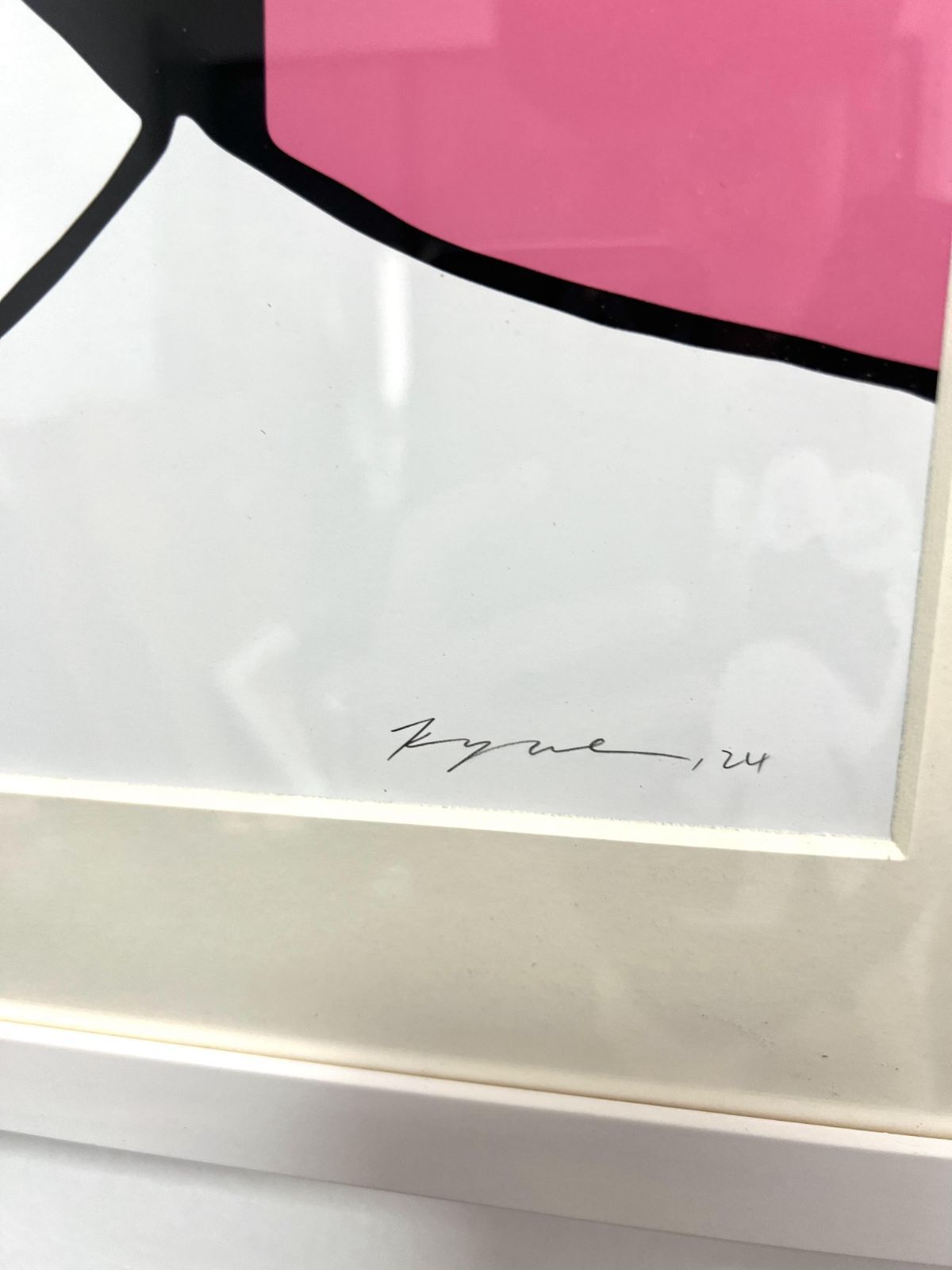 KYNE Untitled (Pink) 2024 版画 KYNE Untitled (Pink) 2024 版画 【公式通販】