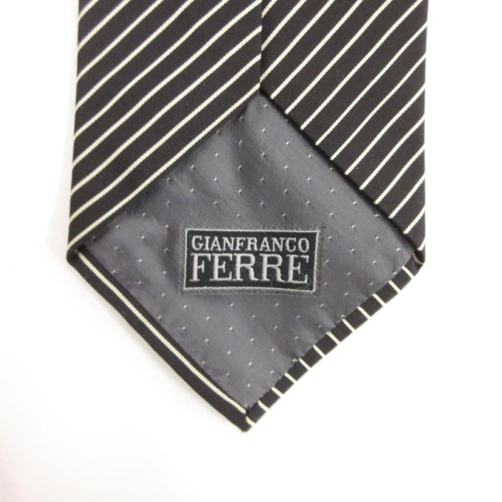 ジャンフランコフェレ GIANFRANCO FERRE イタリア製 ネクタイ ワイド