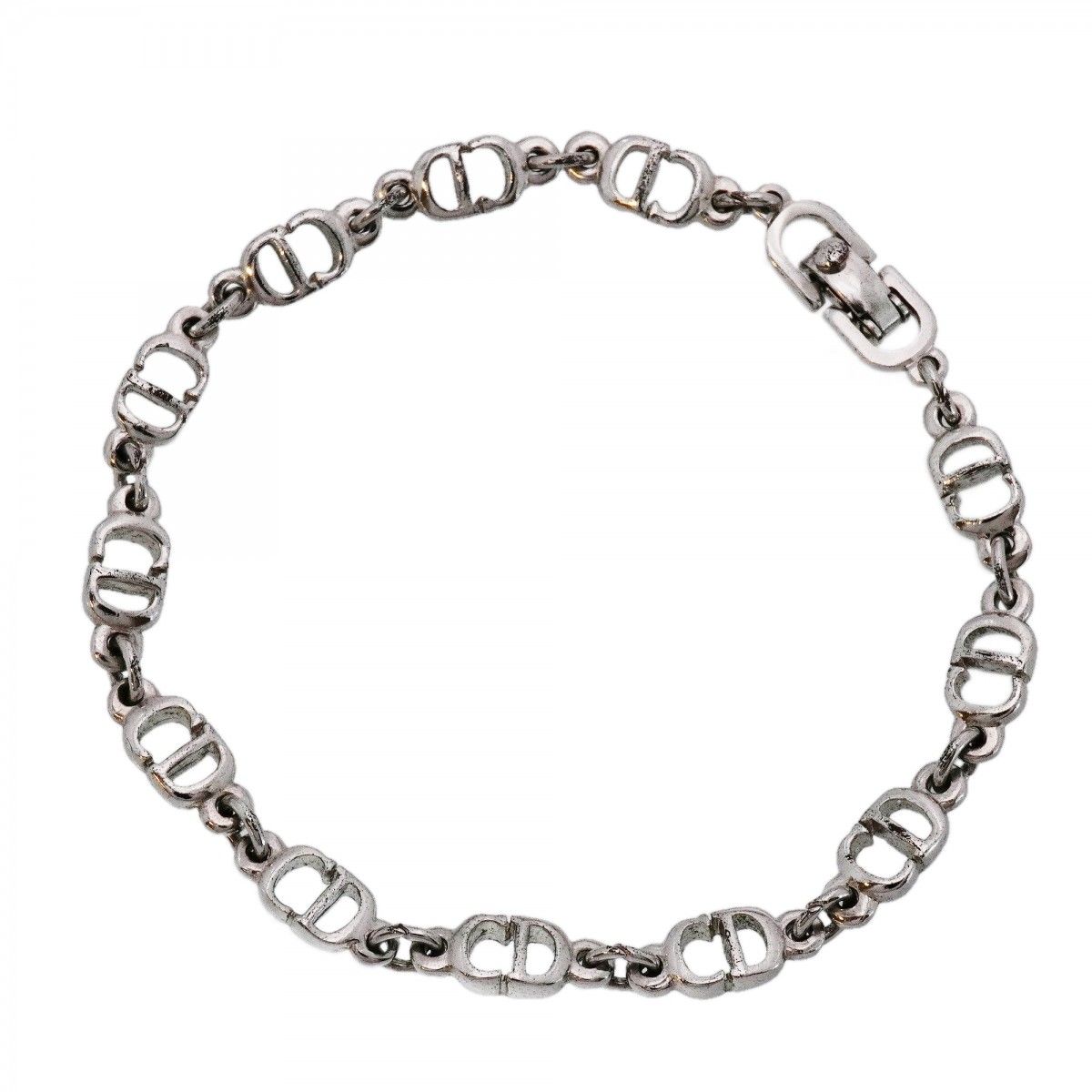 ☆SALE【6jdb0534-k】クリスチャンディオール ブレスレット CDロゴ 