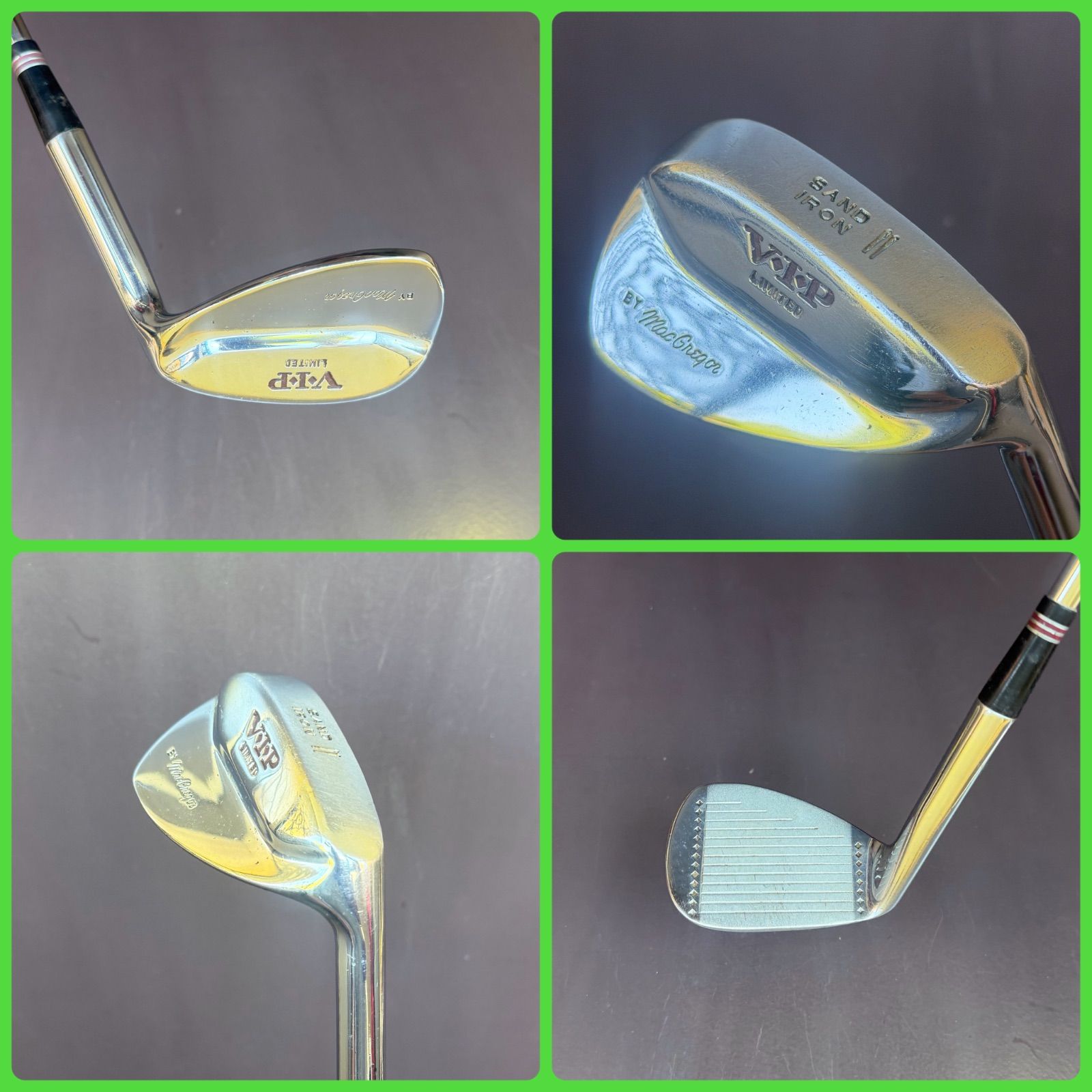【希少・ヴィンテージ】MacGregor VIP メンズゴルフクラブセット 