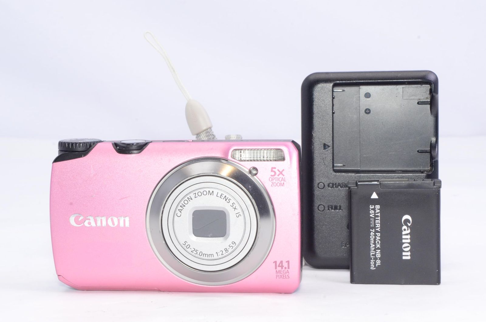 Canon PowerShot A3200 IS デジタルカメラ ピンク Canon PowerShot A3200 IS 14.1MP Digital Camera Pink | eBay