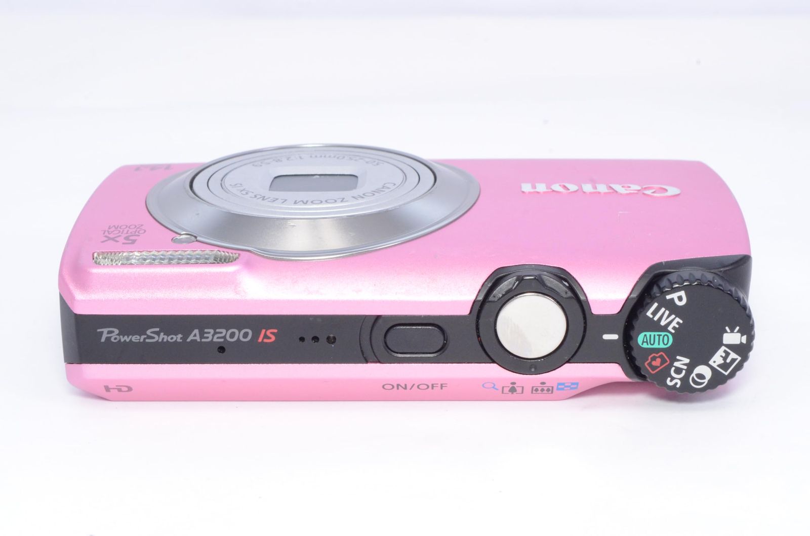 Canon デジタルカメラ PowerShot A3200 IS ピンク PSA3200IS(PK