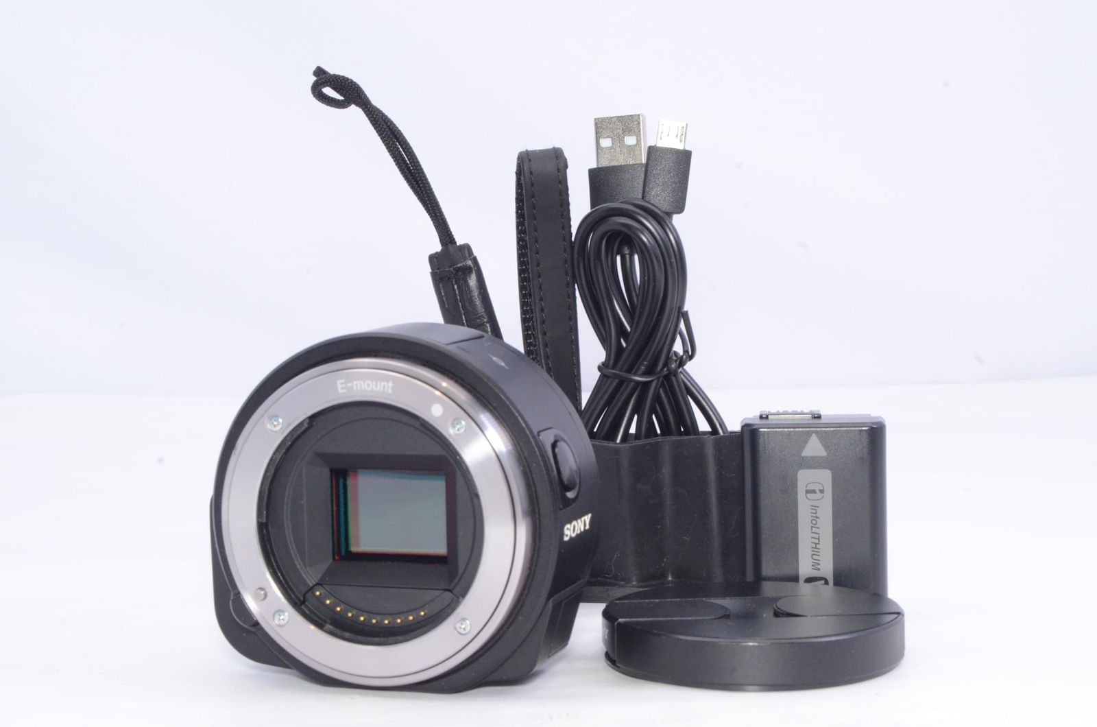 SONY レンズスタイルカメラ ILCE-QX1 ブラック ILCE-QX1 BQ