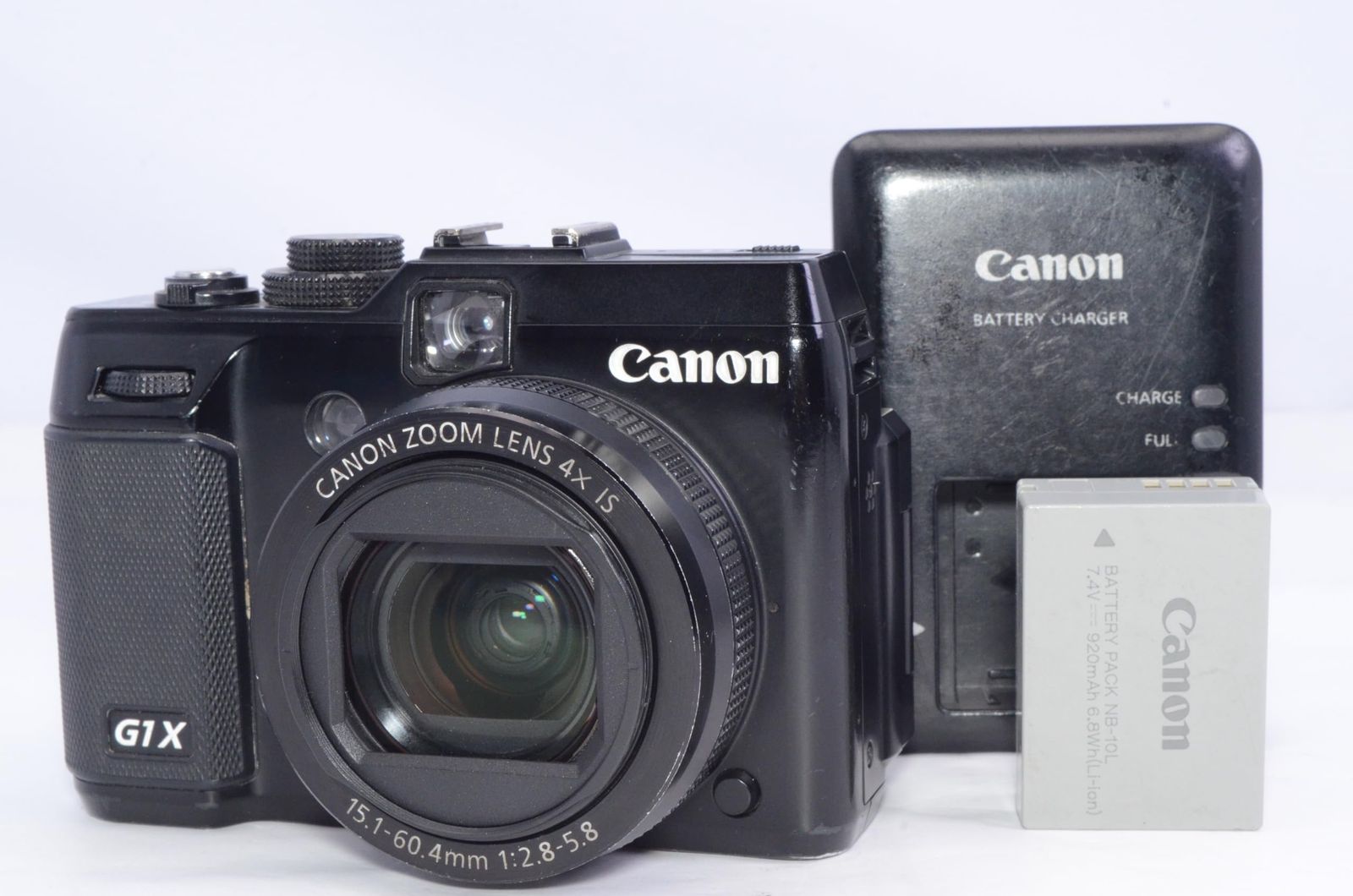 Canon デジタルカメラ PowerShot G1X 1.5型高感度CMOSセンサー 3.0型バリアングル液晶 ブラック PSG1X