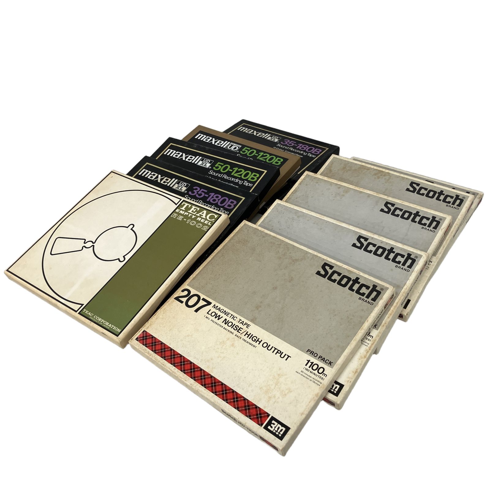 Maxell Scotch メタルリール 10個 おまとめ 中古 K11219962
